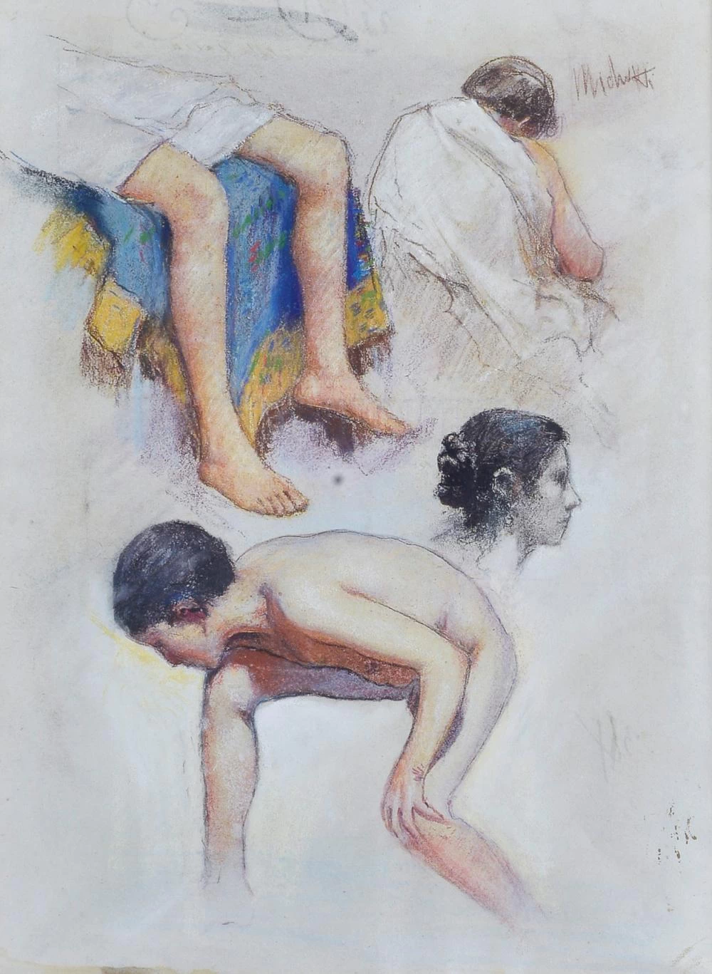 Francesco Paolo Michetti - 194, Studi di figure